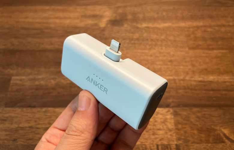 【Anker Nano Power Bankレビュー】iPhoneをいつでも充電可能！ライトニング端子一体型のミニマリスト向けモバイルバッテリー